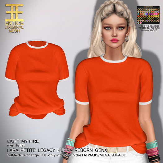 Entice - Light My Fire Tops - Brights - Copper