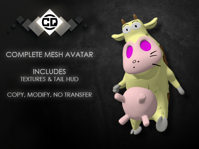 ◁.:CQ:. Cow Bento Avatar▷