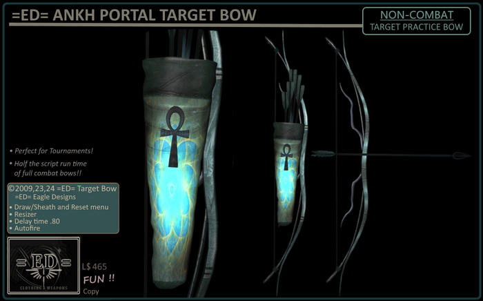 =ED= ANKH Portal TARGET BOW ~ [=]