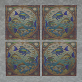OA - Stained Glass Fish