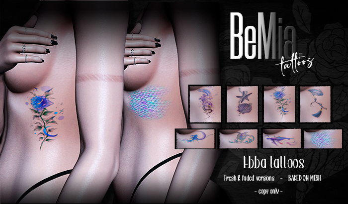 BeMia. Ebba tattoos 