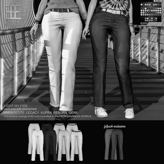 Entice - Light My Fire Jeans - Reg Colors DEMO