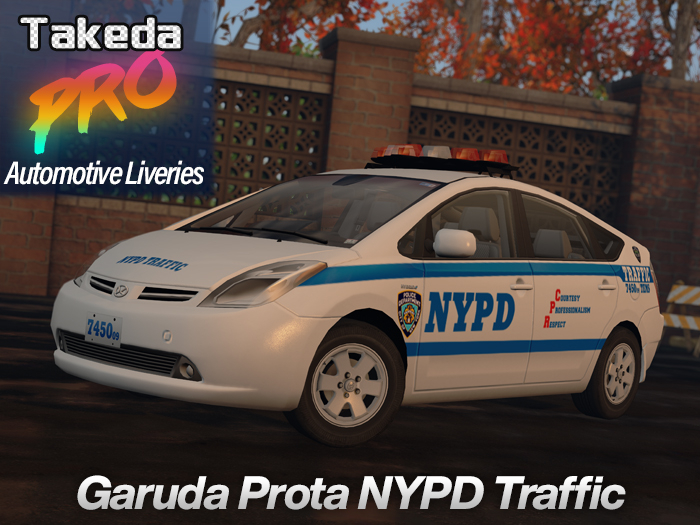 Takeda PRO Auto Livery - Garuda Prota NYPD Traffic