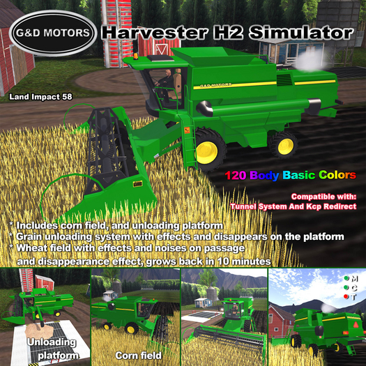 G&D MOTORS Harvester H2 Simulator
