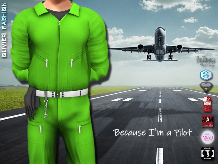 JUMPSUIT - Pilot - GREEN 4