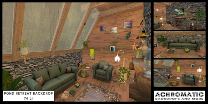 [A] Pond Retreat Backdrop