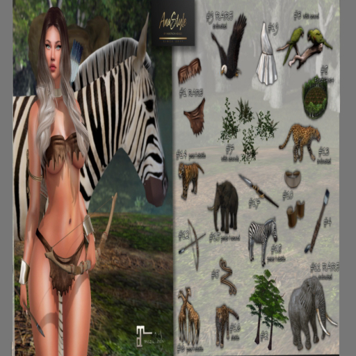 AnaSTyle - Sheena - #6 Giraffes COMMON