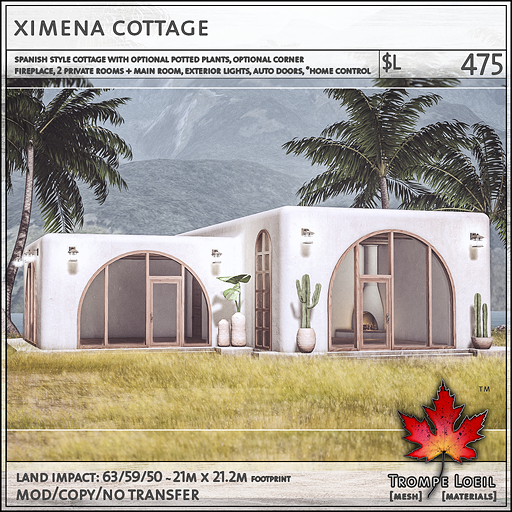 Trompe Loeil - Ximena Cottage [mesh]