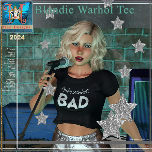 .:MD:. Blondie Warhol Tee