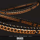 [BL] Rosaline necklace // brass