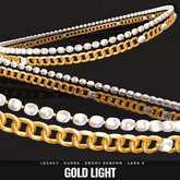 [BL] Rosaline necklace // gold light