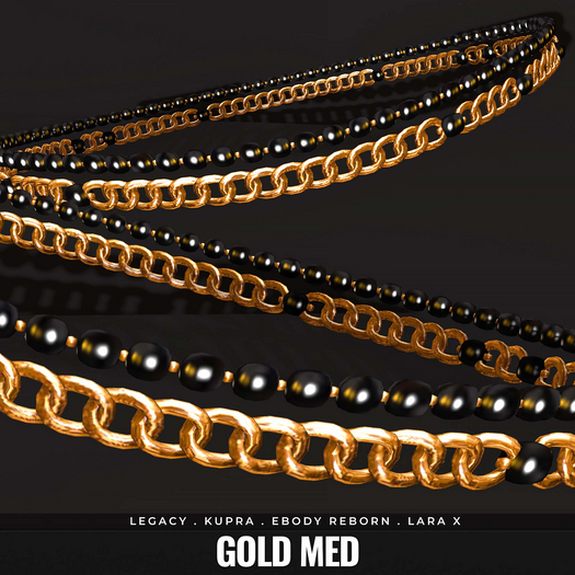 [BL] Rosaline necklace // gold med