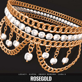 [BL] Rosaline choker // rosegold