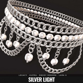 [BL] Rosaline choker // silver light