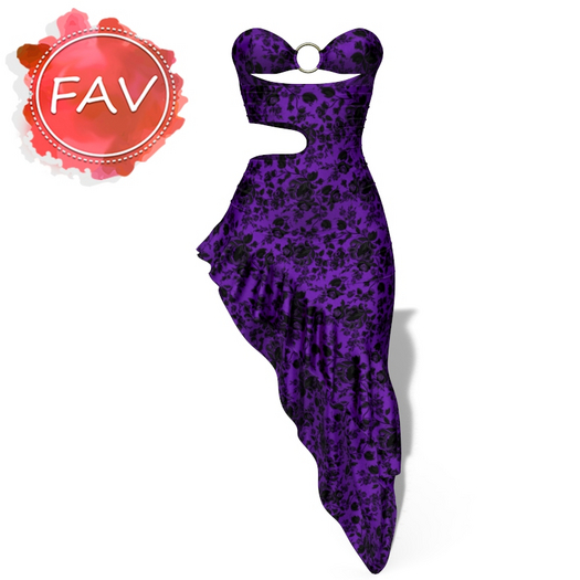 Goth Wrap Gown