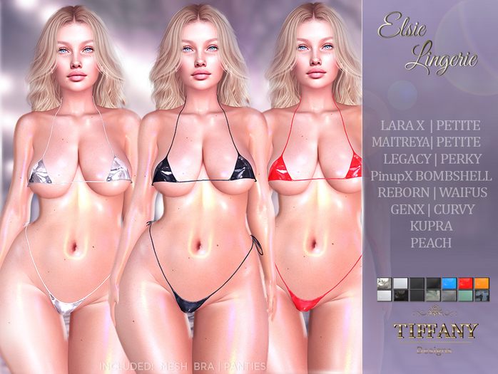 ::PROMO:: Elsie Lingerie [Mesh] + Lara X
