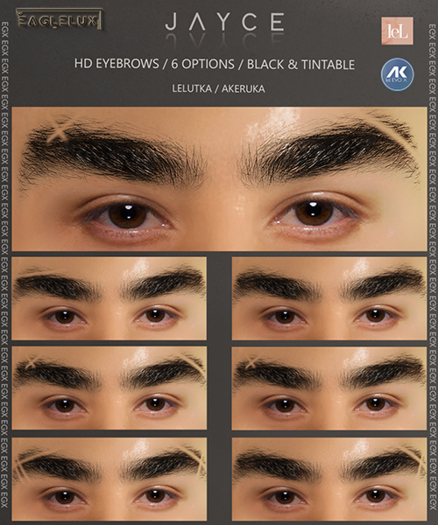 EGX. HD Jayce Eyebrows (Lelutka / AK ADVX)