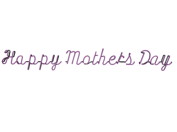 Happy Mothers Day Neon   