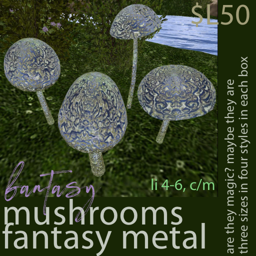 mushrooms - metal fantasy