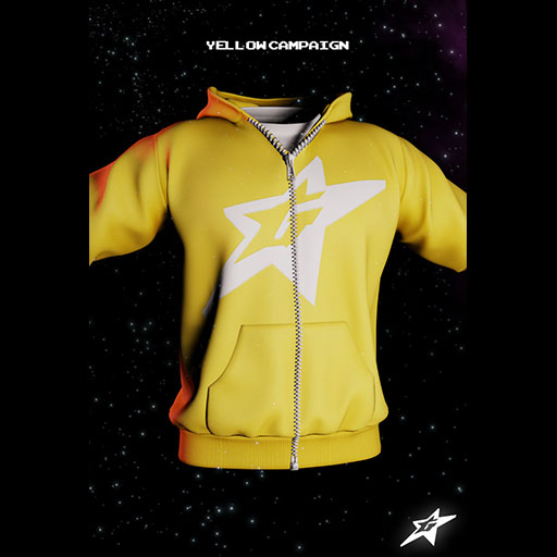 GSTAR. - Jolair Hoodie "Yellow Campaign"