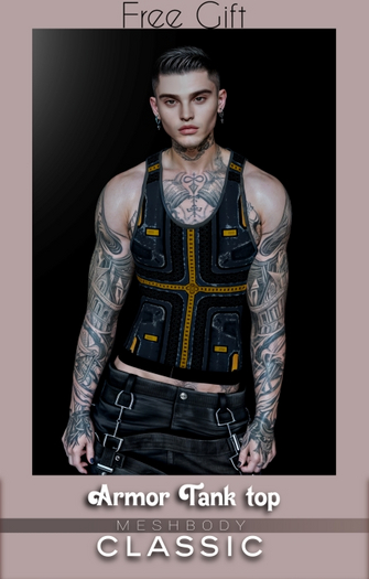 Armor tanktop / Meshbody Classic M Free Gift