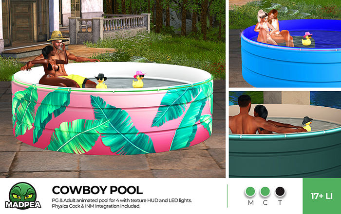MadPea Cowboy Pool PG