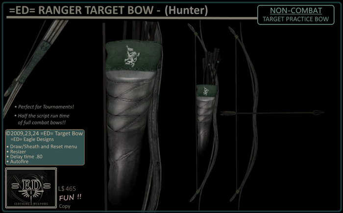 =ED= RANGER TARGET BOW (Hunter) ~ [=]