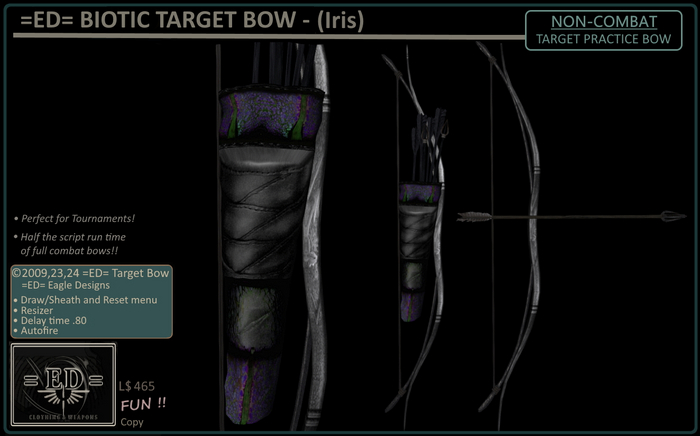 =ED= BIOTIC TARGET BOW (Iris) -- [=]