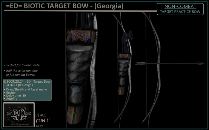 =ED= BIOTIC TARGET BOW (Georgia) ~ [=]