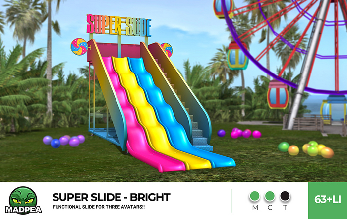 MadPea Super Slide - Bright