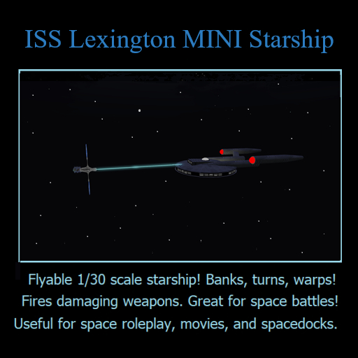 ISS Lexington MINI Starship boxed