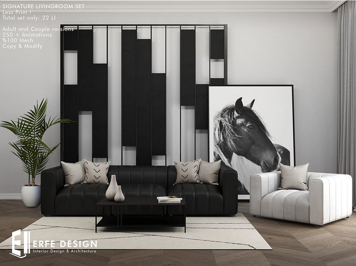 Signature Livingroom Set PG 22 LI [Erfe Design] *