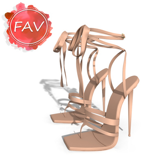 Beige Fine Heels