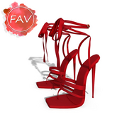 Red Fine Heels