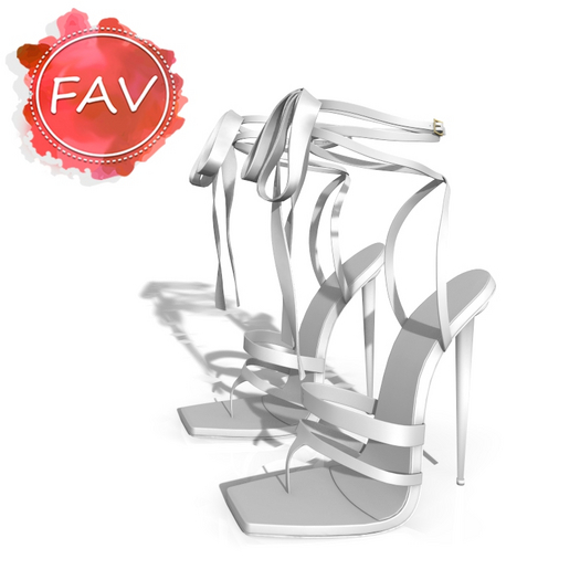 White Fine Heels