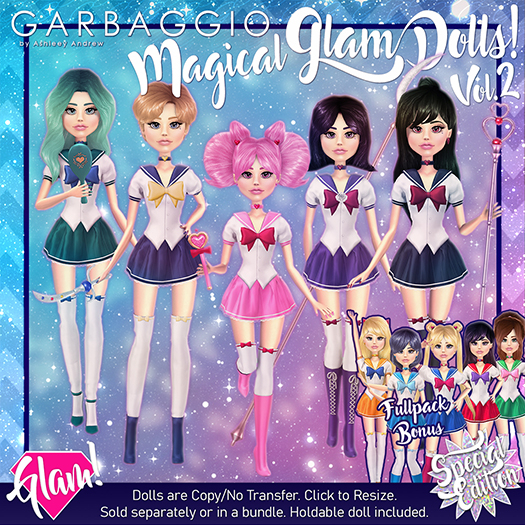 Garbaggio // Magical Glam Dolls Vol.2 - Fullpack