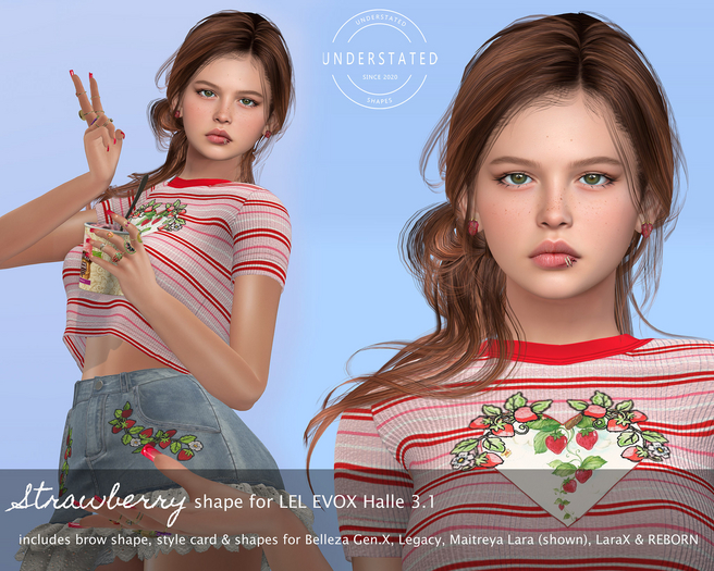 STRAWBERRY Shape for LeL Halle 3.1