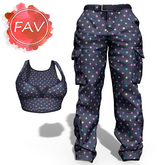 REBORN Baggy Pants Outfit Stars