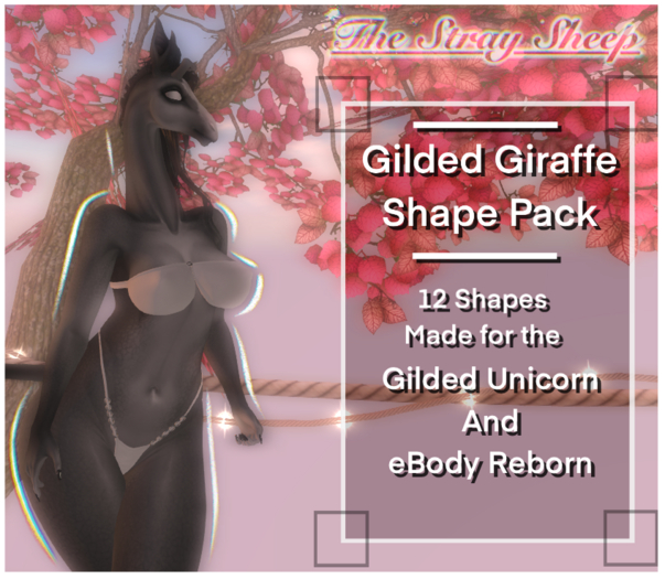 .::TSS::. Gilded Giraffe Shape Pack