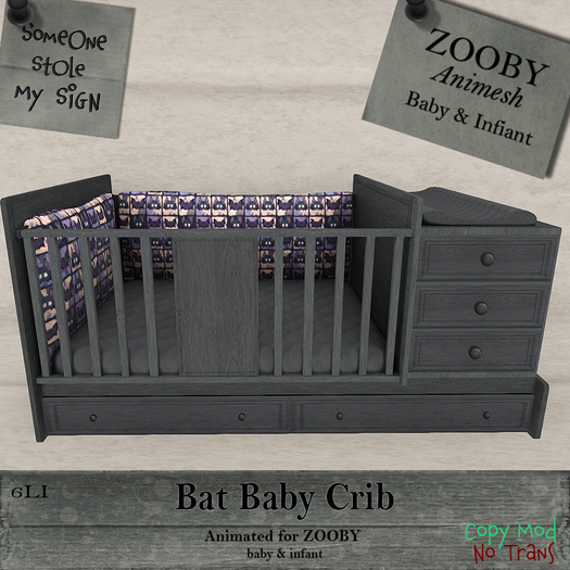 SSMS - Bat Baby Crib *add*