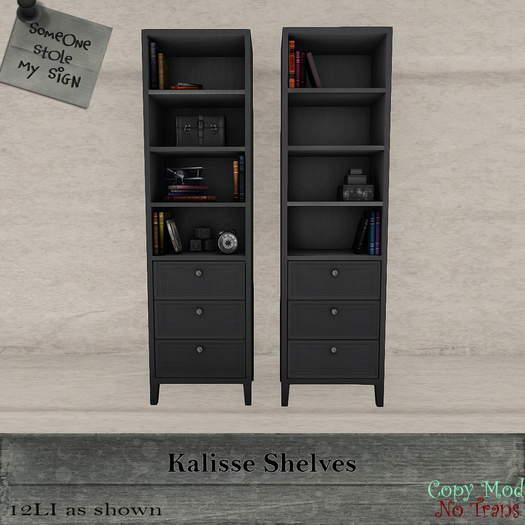 SSMS - Kalisse Shelves *add*