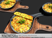 :NIKOMESH:Full Permission NK Creamy Mushroom