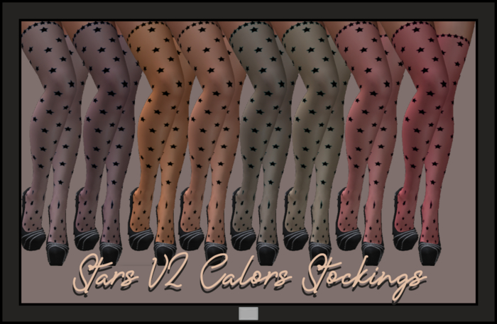 ~AB~ Stars Stokings V2 Colors Bas