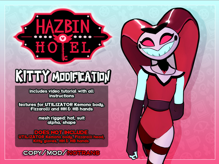 Hazbin Hotel - Kitty modification