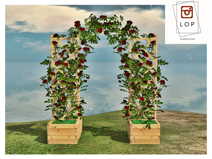 LOP Rose Wall Decor