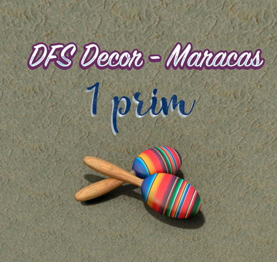 DFS Decor - Maracas