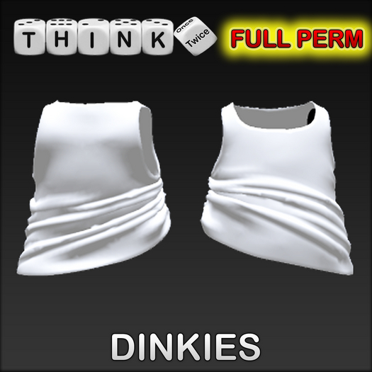 DEMO-TT-D032-TANK TOP SHORT DINKIES