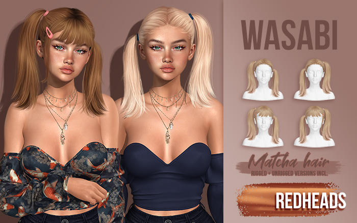 Wasabi // Matcha Hair - Redheads