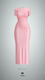 -Pixicat- Asta Dress (HeartPink)