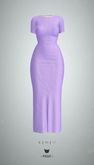 -Pixicat- Asta Dress (Lilac)